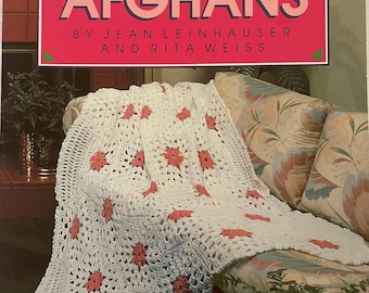 Libro de patrones de tejido a crochet de afganos de fin de semana