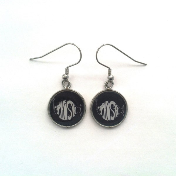 Phish Stainless Steel Earrings Lightweight and Comfortable