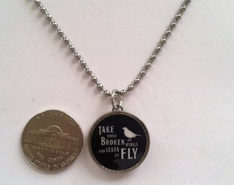 The Beatles Pendant 20" Necklace With Leather Cord Chain Classic Rock Music The Beatles Pendant 20" Necklace With Leather Cord Chain Classic Rock Music