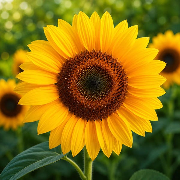 Taiyo Sunflower Seeds, Heirloom Non-GMO Giant Golden Blooms, Cut Flower Garden (50 Seeds)