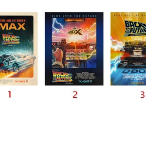 Back to the Future 40th Anniversary in Theaters - Etsy