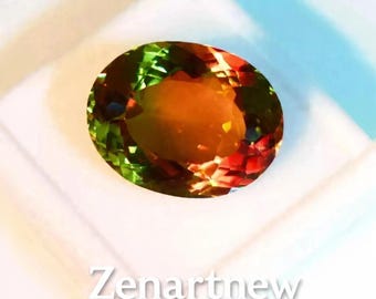75 CT Certified Color Change Alexandrite: Rare Oval Cut Collector Gemstone