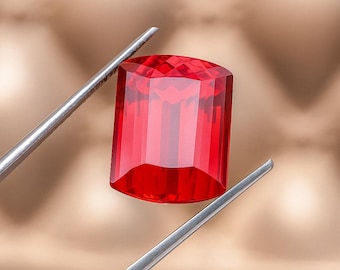 14.30 Ct Fancy Shape Blood Red Ruby | Loose Gemstone