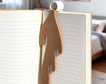 Creative Coffee Bookmark with Mug Clip, Cute Coffee Lover Page Marker, Minimal Reading Accessory, Cozy Cafe Style Gift for Bookworms