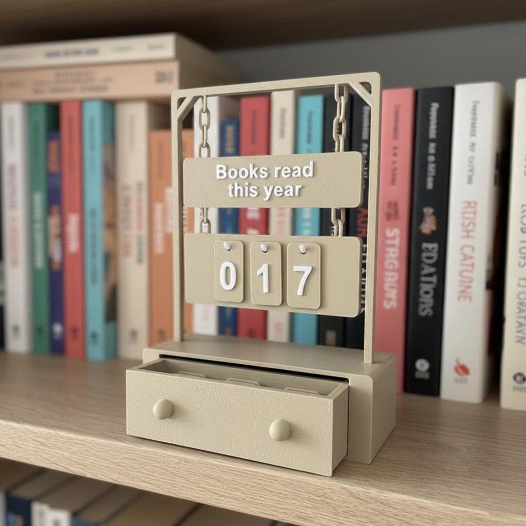 Counter Reading Reading Counter|bookshelf Decor|page Marker Tracker | PLA Plastic ...