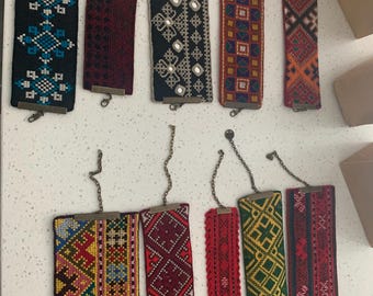 Handmade Baluch Design Bracelet: Colorful Artisan Jewelry