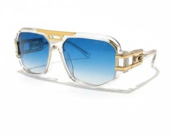 CAZAL Sky Blue Eyewear Brille, Tortoise Frame, Unisex Brille