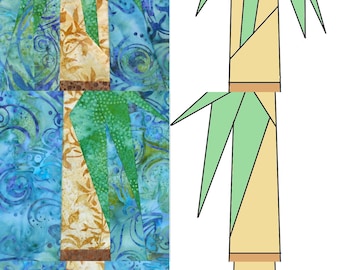 Bamboo paper-piecing quilt patterns, PDF