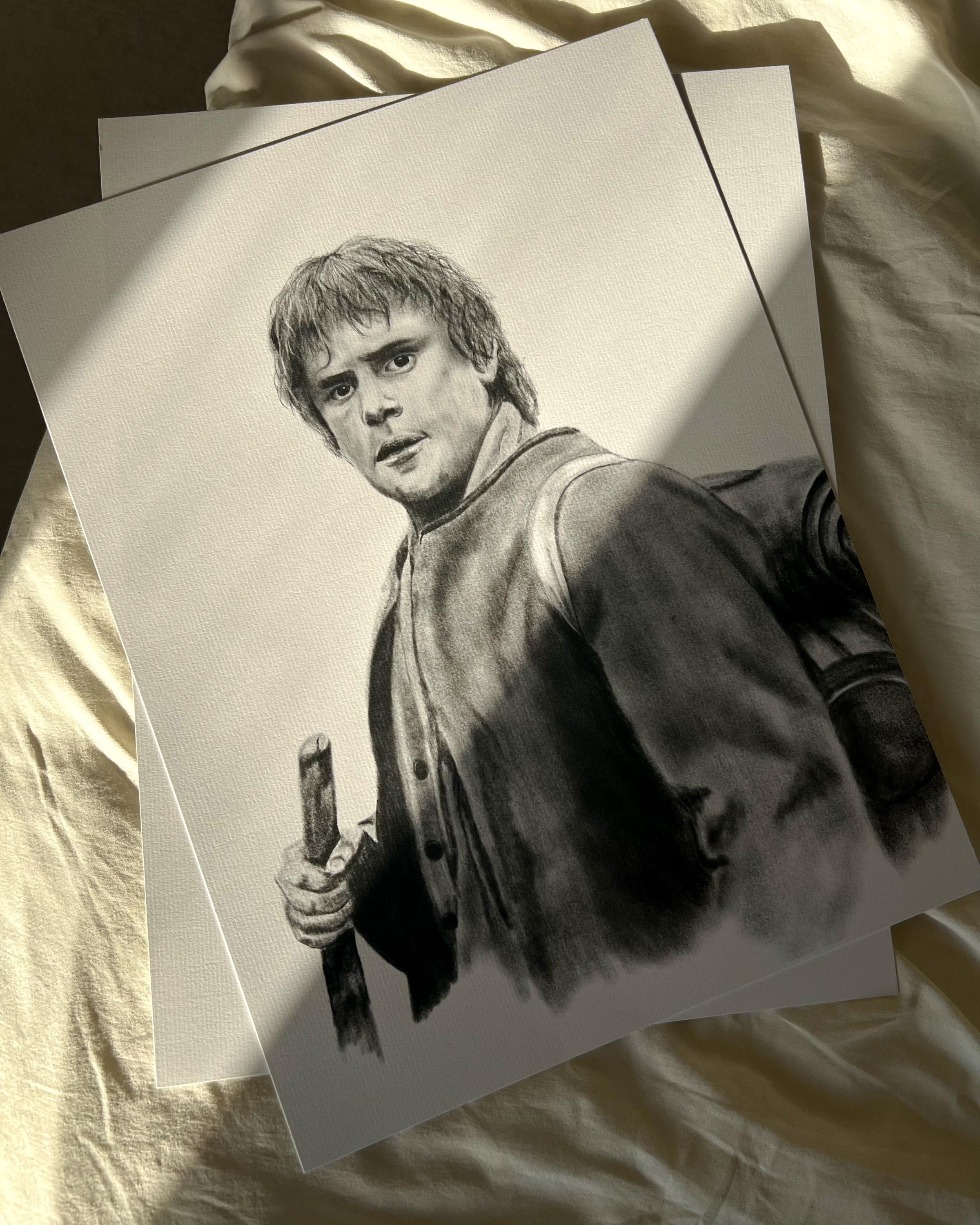 Samwise Gamgee Quote Poster – Lord of the Rings Inspirational Wall ...