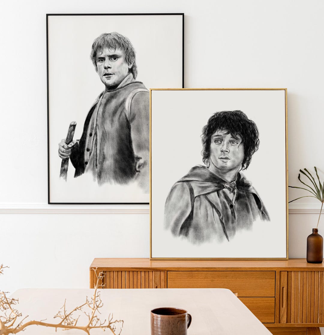 Frodo & Sam Set – the Lord of the Rings Digital Downloads – LOTR Fan ...