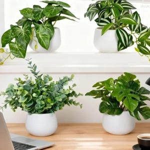 Latest Models Simulated Green Potted Plants, Suitable for Daily Home Decoration. They Can Be