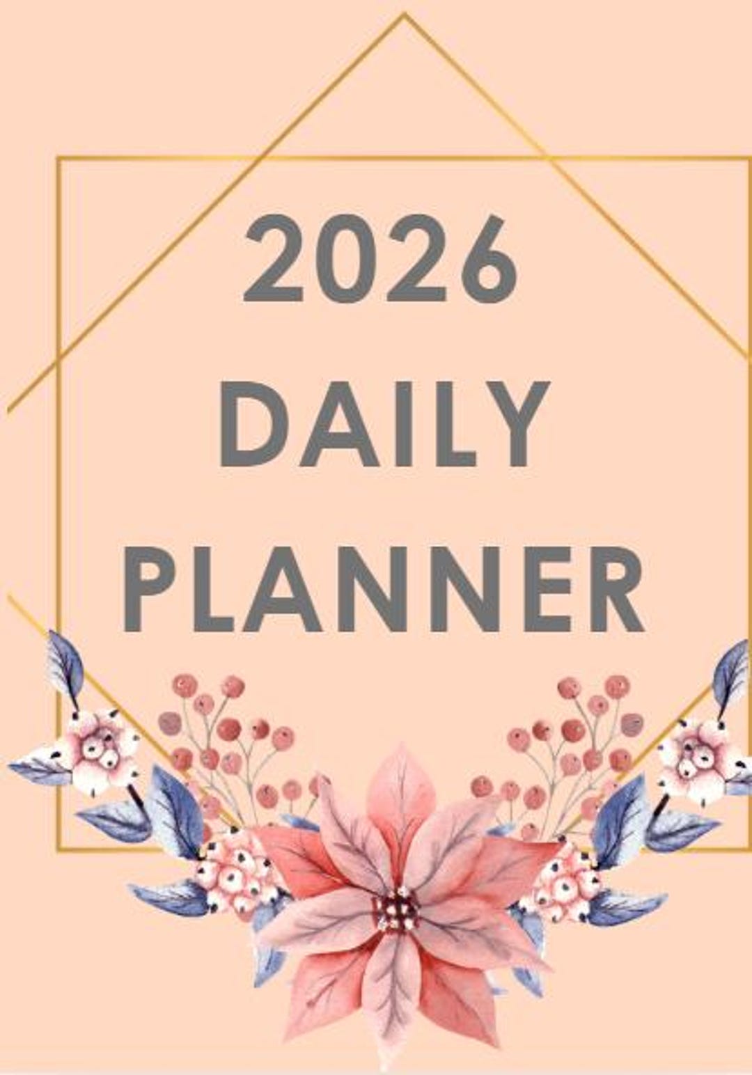 2026 Daily Planner Printable - Etsy