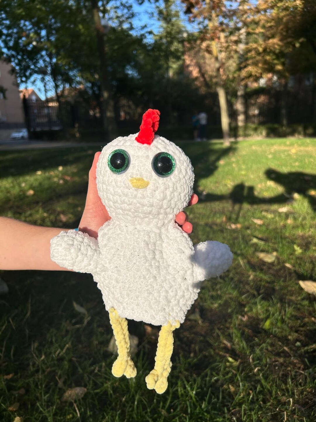 String Puppet Chicken Chicken Puppet Crochet Pattern - Etsy