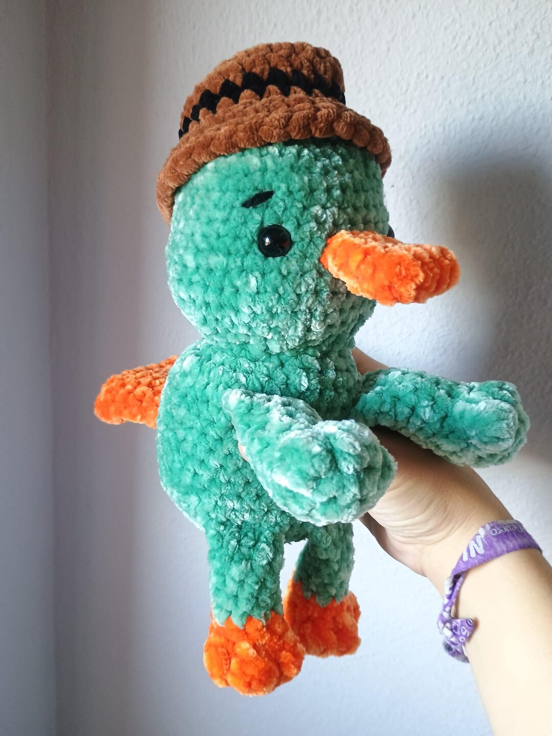 Platypus Secret Agent Crochet Pattern - Etsy Canada