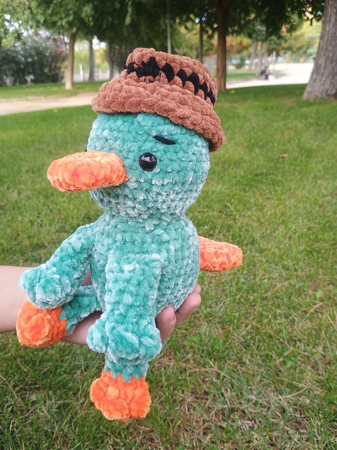 Platypus Secret Agent Crochet Pattern - Etsy Canada