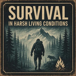 Survival in Harsh Living Conditions – Practical PDF Guide | Digital Survival, Camping & Bushcraft Book