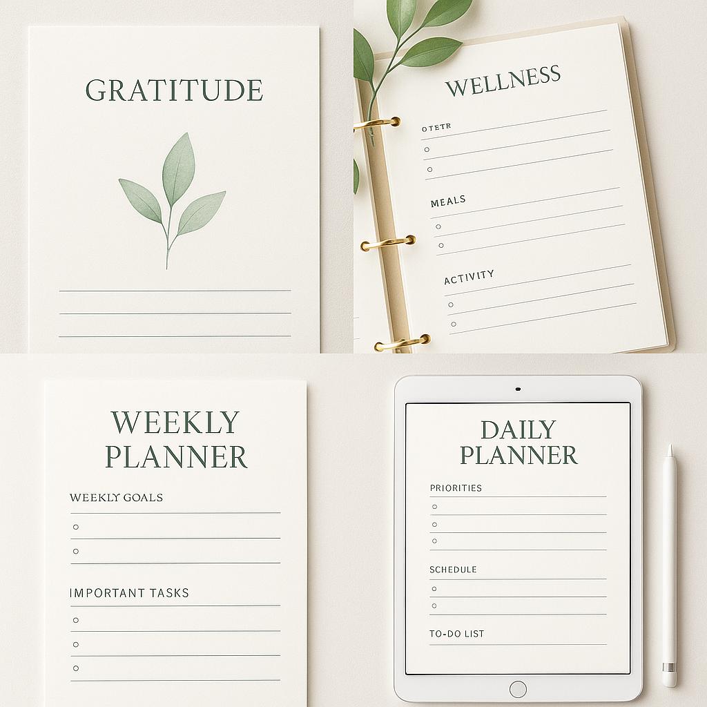 Ultimate Life Balance Planner | Printable & Digital PDF | Daily, Weekly ...