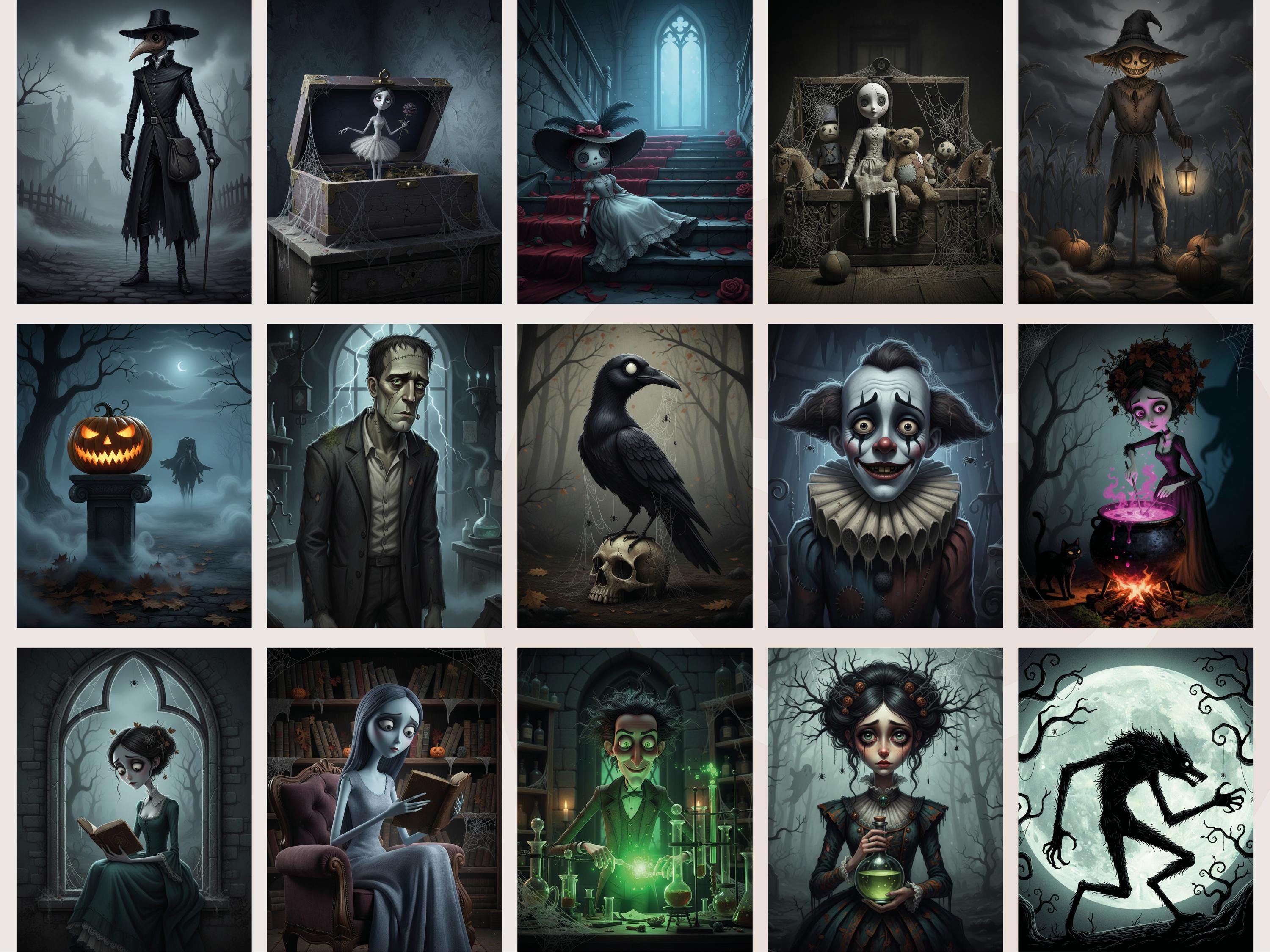 ヴィンテージハロウィンジャンクジャーナルキット | 不気味なデジタル