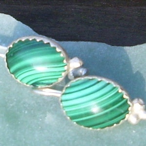 Malachite Earrings image 2
