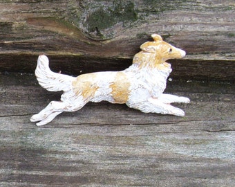Lassieeeeeee     Collie-Sheltie Pin    custom made resembling your dog