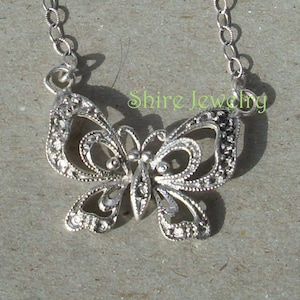 Medium Decorative Butterfly Necklace