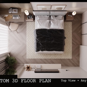 Custom 3D Floor Plan – Room Layout & Digital Interior Design - Etsy