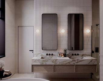 Bathroom Design Concept | 3D Bathroom Render & Layout