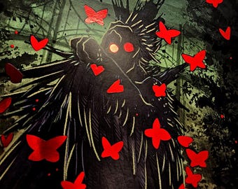 PREORDER- MOTHMAN- Poster 11x17