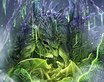 DRAGON of DEATH- Poster: 11x17