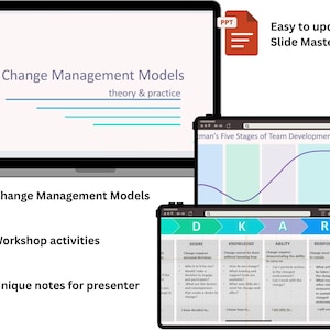 Change Management Models PowerPoint: Workshop Activities & Templates