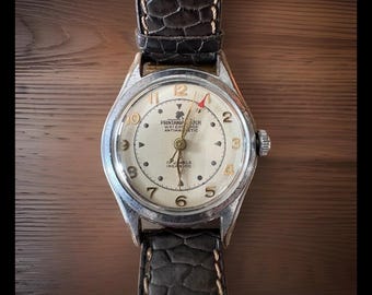 スイス製 DELBANA レディース腕時計 金メッキ 17J ゴールド 20ミクロン