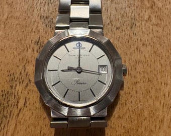 Vintage Baume & Mercier Riviera | 1980s Swiss Unisex Watch | Quartz Movement