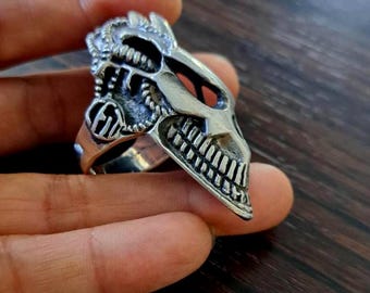 プレデターリング .925 ソリッドスターリングシルバー エイリアン映画