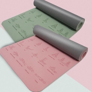 Yoga Mat (Stretching Images)