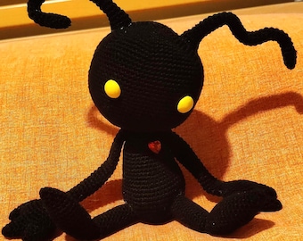 Kingdom Hearts Amigurumi sin corazón