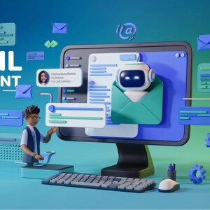 Create AI Email Campaigns with Free Tools | No-Code PDF Guide | Email Marketing Tutorial | Instant Digital Download