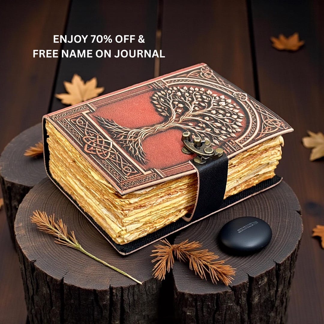 Tree of Life Hardcover Notebook – Elegant Nature-inspired Journal for ...