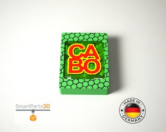 Caixa para cartas compatível com CABO – Caixa para baralho, também para sleeves – Armazenamento para jogos de cartas – Impressa em 3D