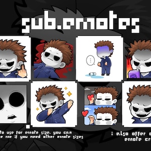 8 Cute Horror Halloween Emotes for Twitch, Kick and Discord