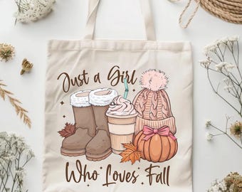 Herbst Tasche: Pumpkin Gewürz Kaffee, gemütliches Herbst Geschenk