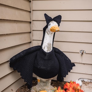 Porch Goose Bat Costume Crochet Pattern