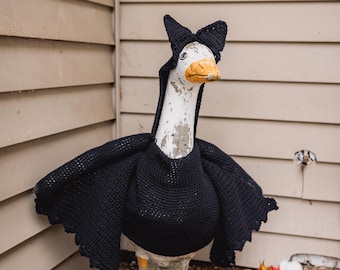 Porch Goose Fledermaus Kostüm Häkelanleitung