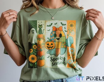 Ghost Halloween Png,ghost flower,Girly Ghost Lacey Ghost Png,Spooky Season Png,Halloween Shirt Png, Spooky Sublimatio,Lace Ghost CoquettePNG