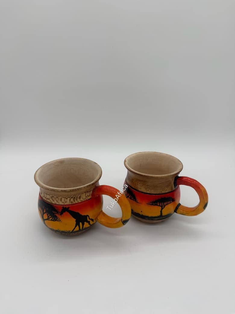African Ceramic Mug - Etsy