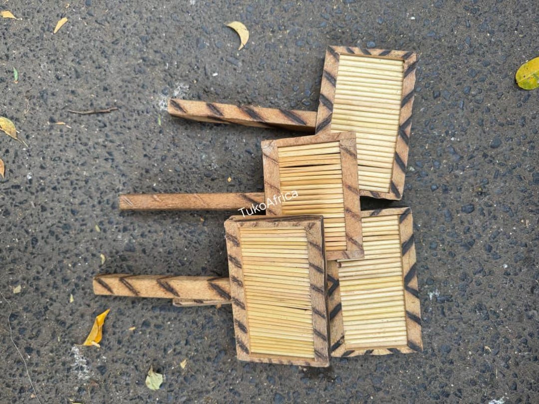 Kit Kayamba African Kayamba Shaker Instrument, Handmade Wooden Percussion Rattle ...