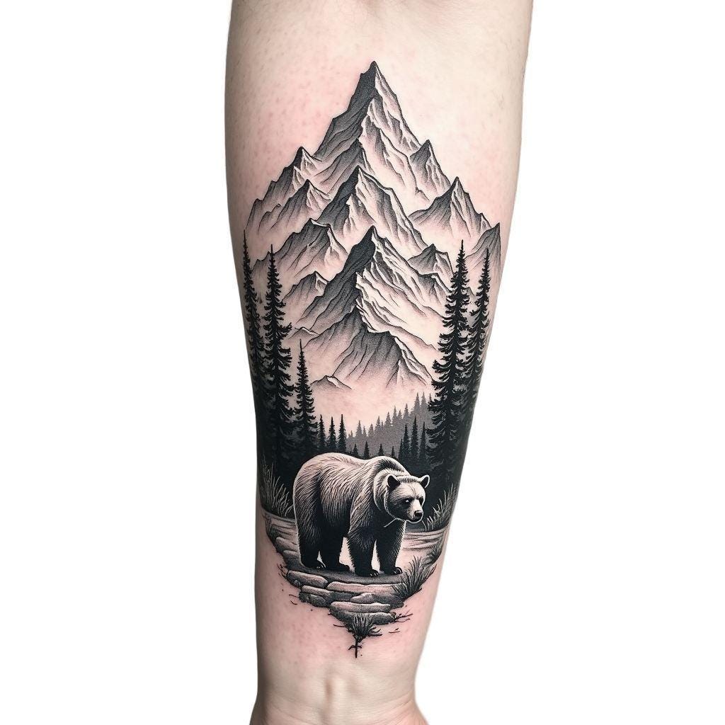 Hunting tattoo - Etsy België, image size:1024x1024