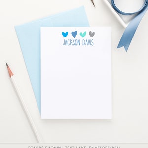 Papelería para niños, Papelería personalizada, Papelería para el corazón, Tarjetas de notas para niños, Papelería para bebés, Tarjetas de notas para bebés, Papelería para bebés, KS003