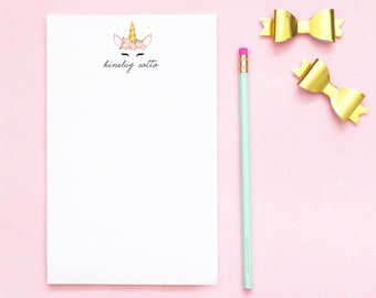 Kids Stationery Set for Girls Heart and Polka Dots Personalized With Name,  Personalized Stationery for Girls, KS004 