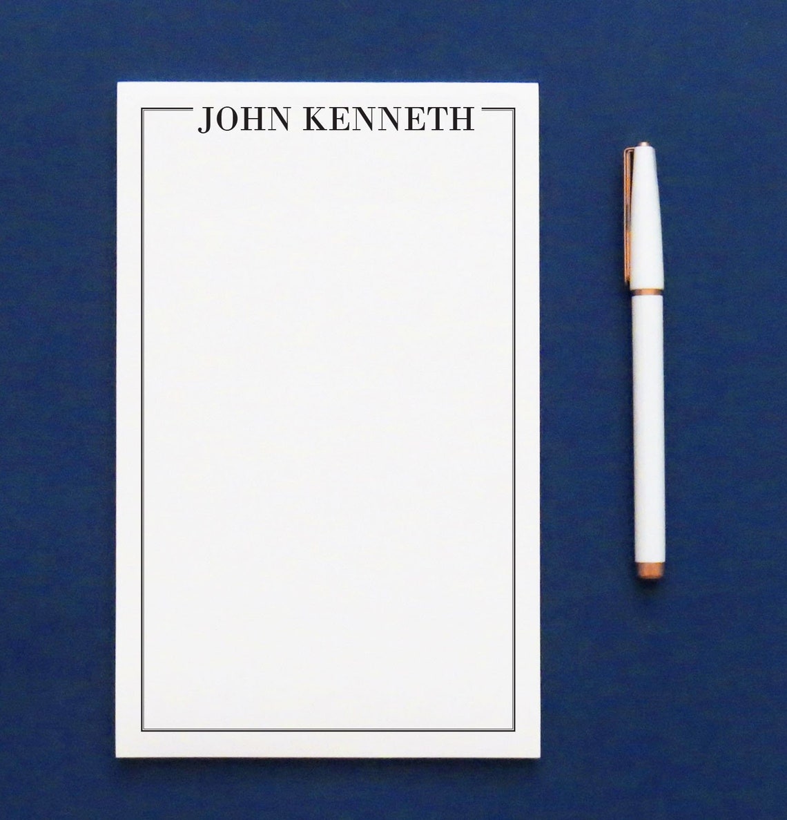 Mens Personalized Notepads Custom Stationary Notepad Etsy