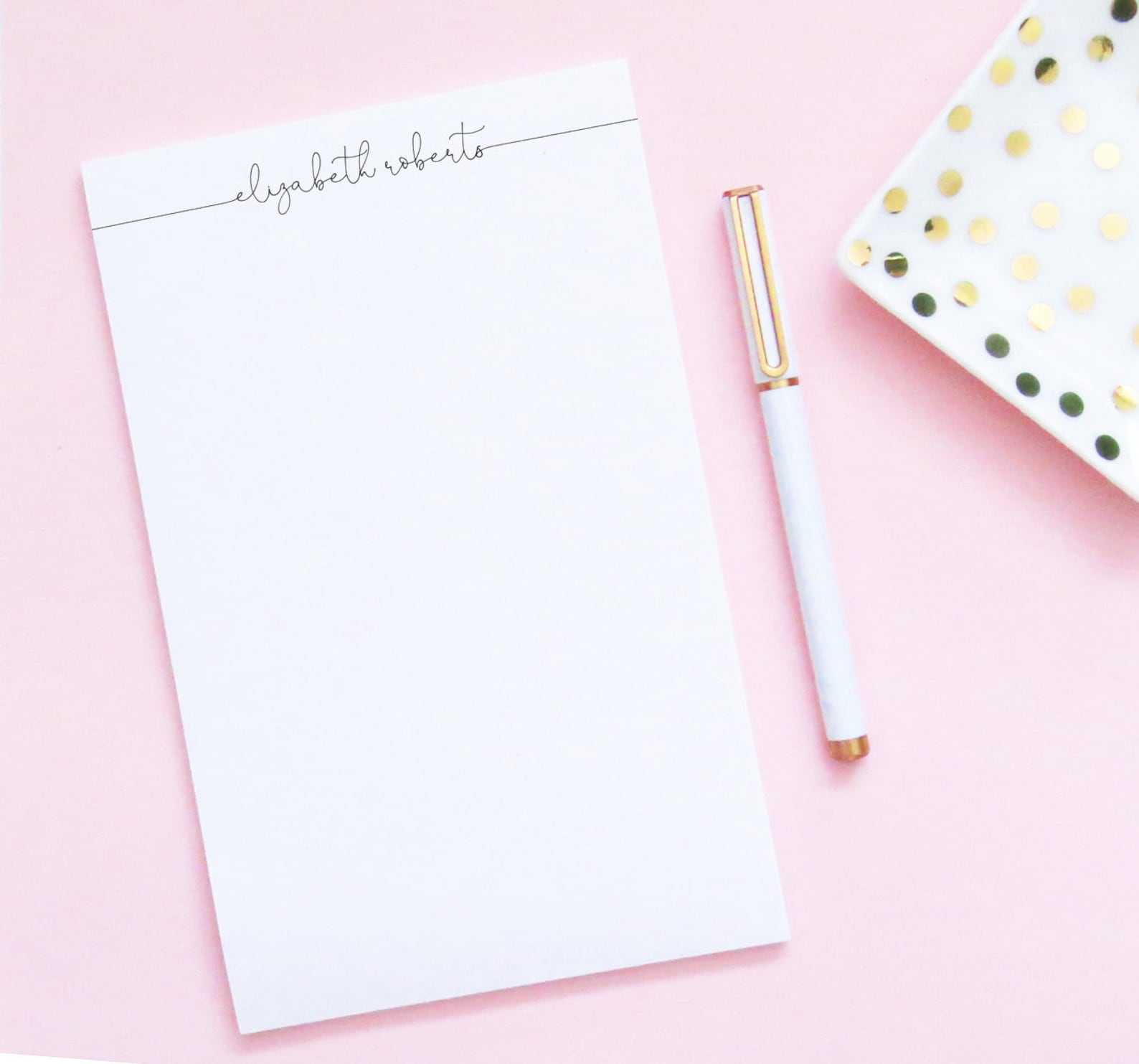 Personalized Notepads For Women Personalized Notepad Lined Etsy